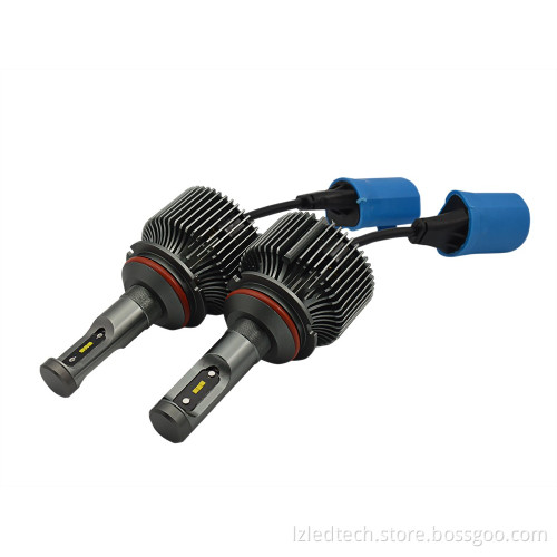 LED Headlight Bulbs w/ Clear Arc-Beam Kit - 9004 (9007) - 60w 8,400 Lm 6K Cool White CSP LED chip - 2 Yr Warranty